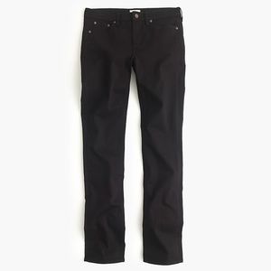 J.Crew Matchstick black jeans size 28